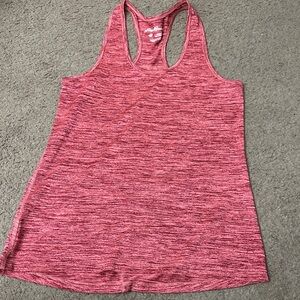Eddie Bauer Red/Pink Racerback Tank Top